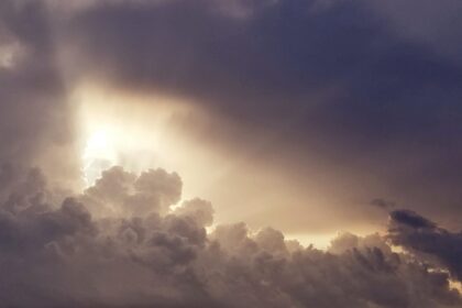 scenery of white clouds